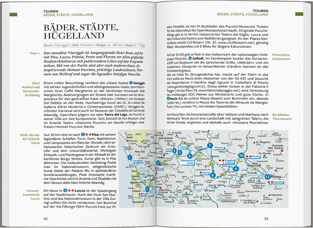 Baedeker Reiseführer Toskana