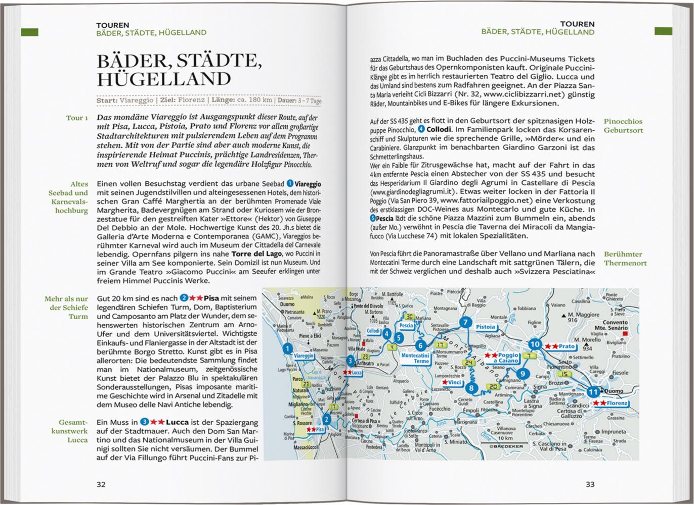 Baedeker Reiseführer Toskana