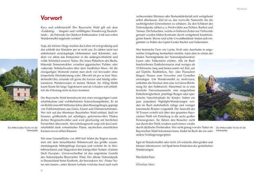 Der Bayerische Wald für Wandermuffel