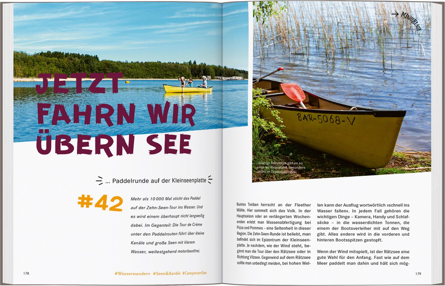 52 kleine & große Eskapaden Mecklenburgische Seen