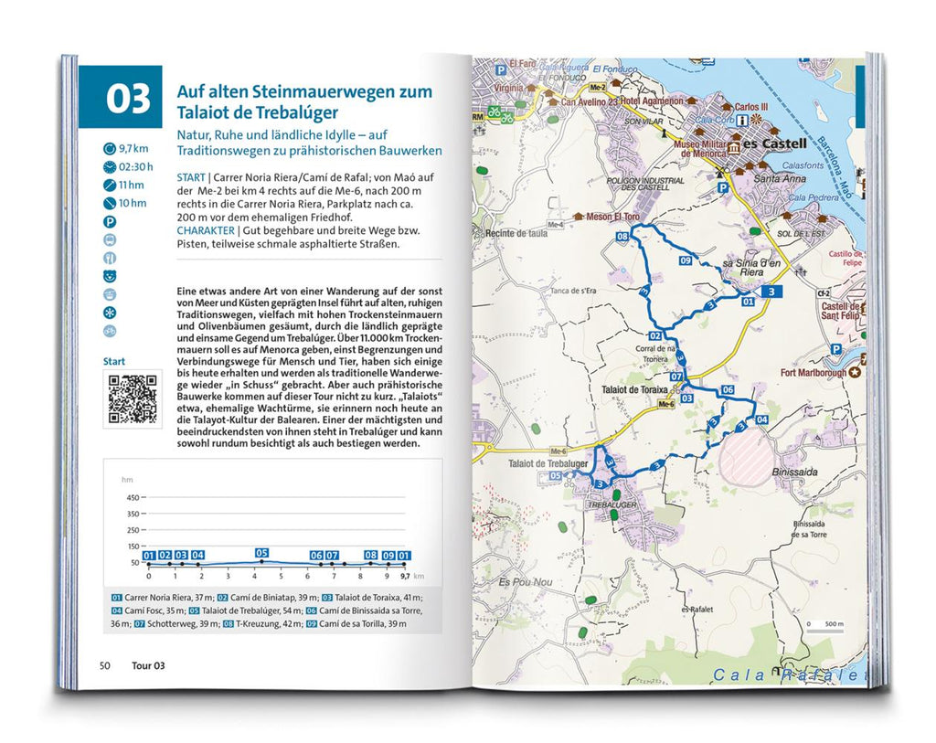 KOMPASS Wanderführer Menorca, 45 Touren mit Extra-Tourenkarte