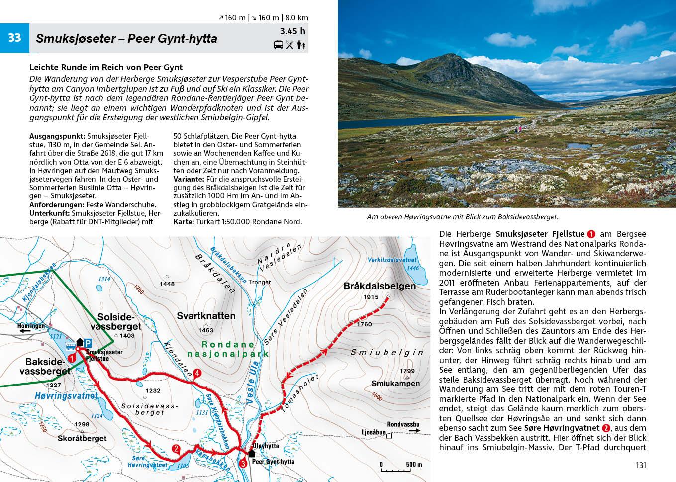 Norwegen Jotunheimen - Rondane - Dovrefjell