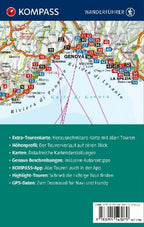 KOMPASS Wanderführer Ligurien mit Cinque Terre, 50 Touren mit Extra-Tourenkarte