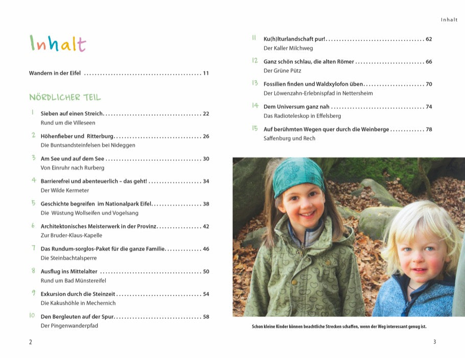 Wanderspaß mit Kindern Eifel