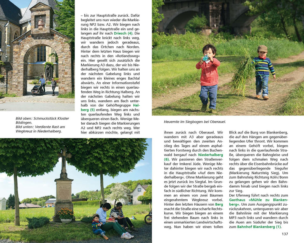Wandern mit dem Kinderwagen Köln - Bonn