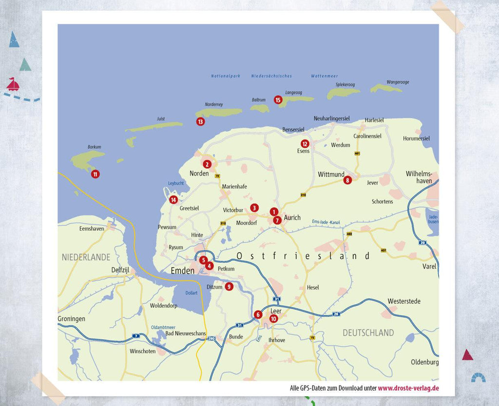 Ostfriesland. Radeln für die Seele