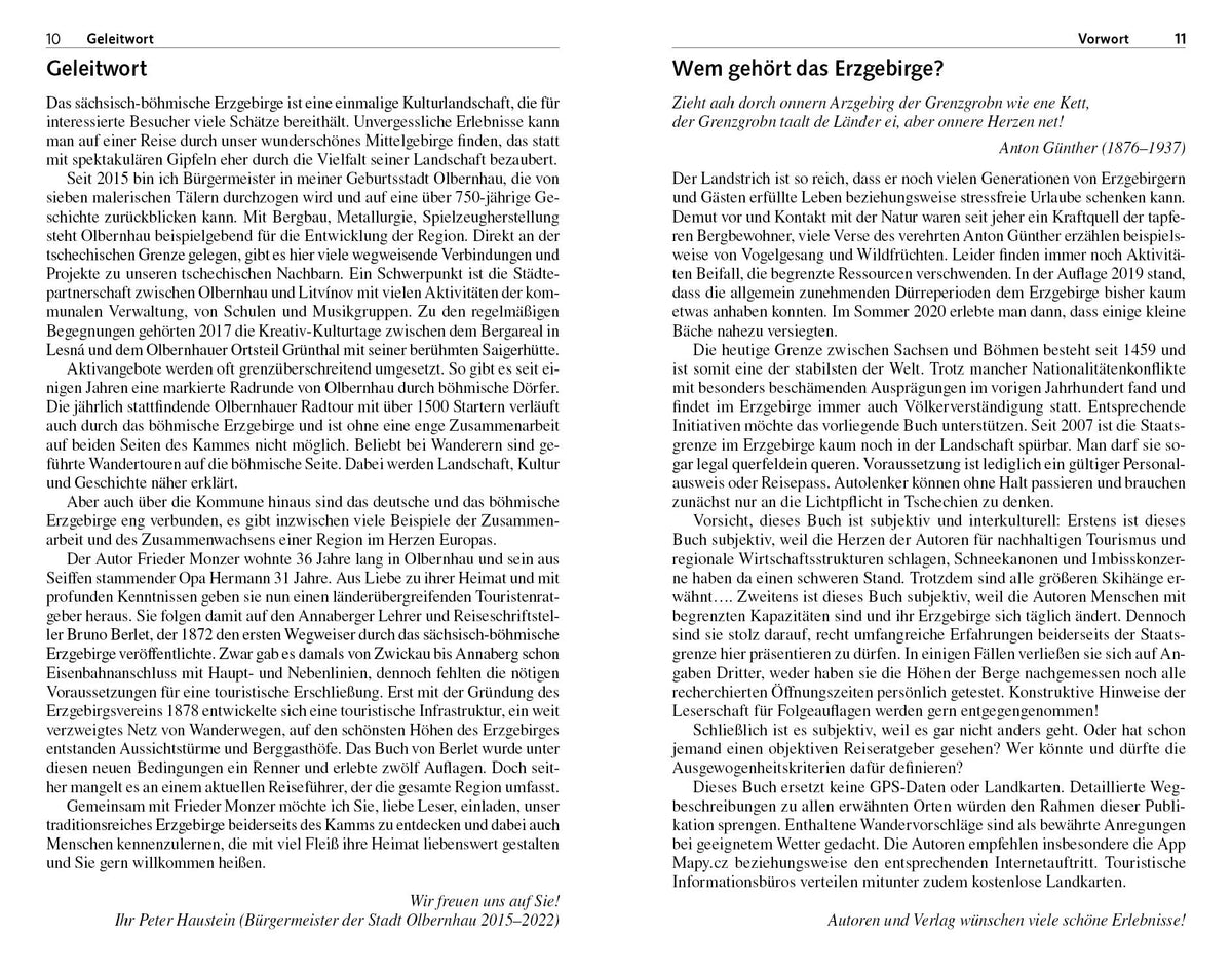 TRESCHER Reiseführer Erzgebirge