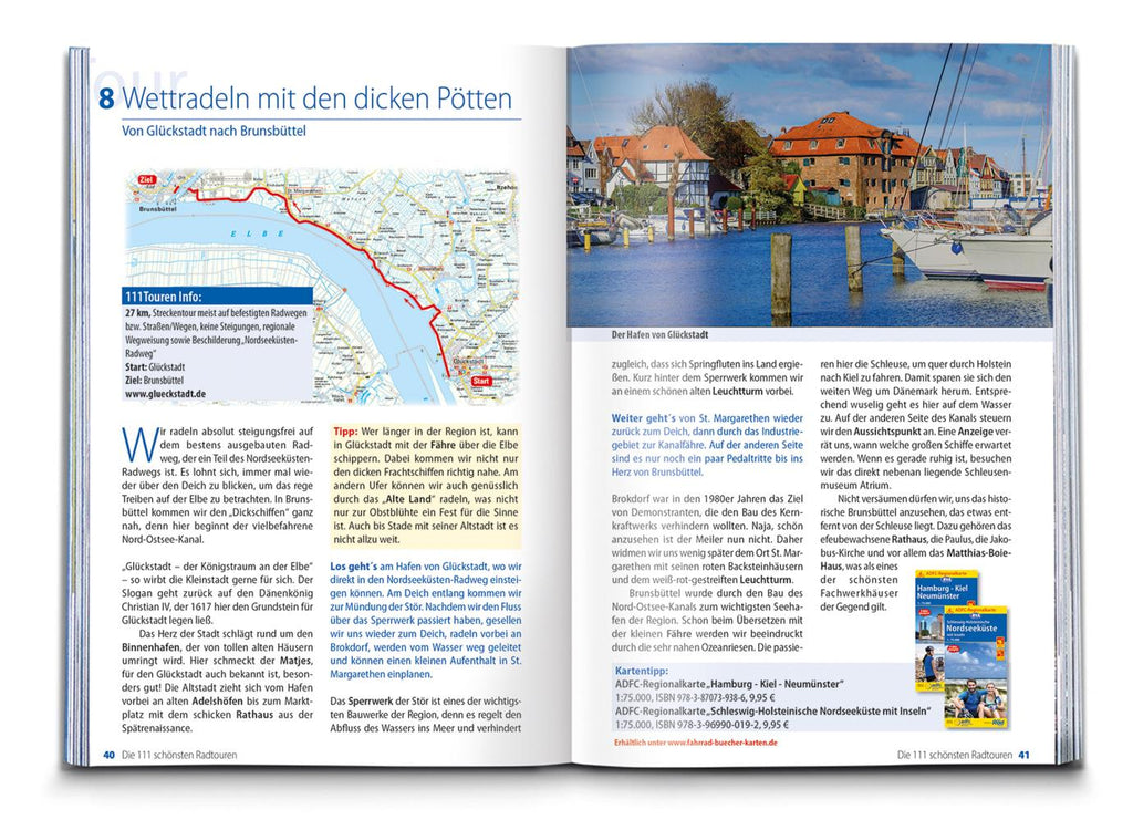 BVA Die 111 schönsten Radtouren in Deutschland