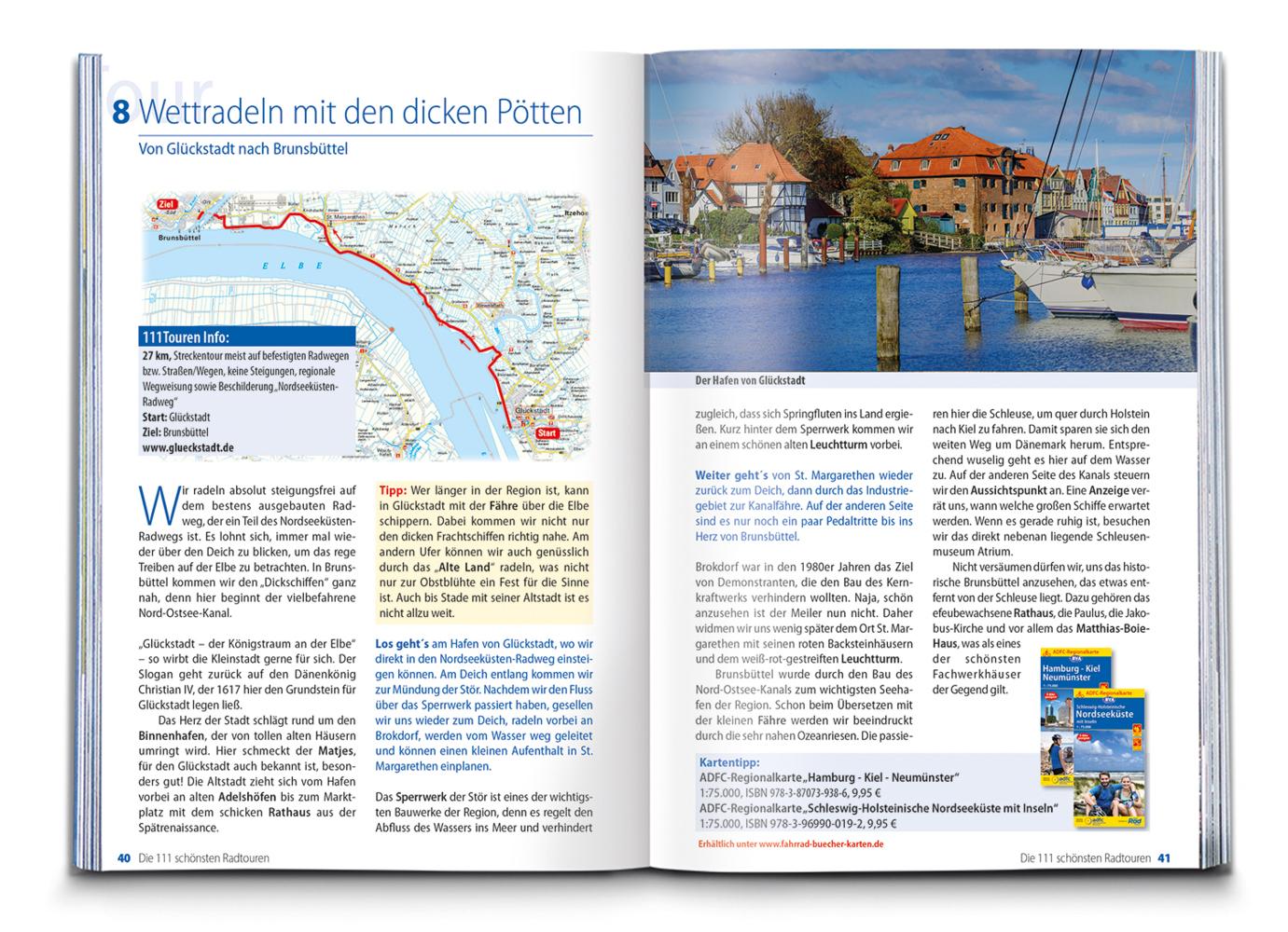 BVA Die 111 schönsten Radtouren in Deutschland