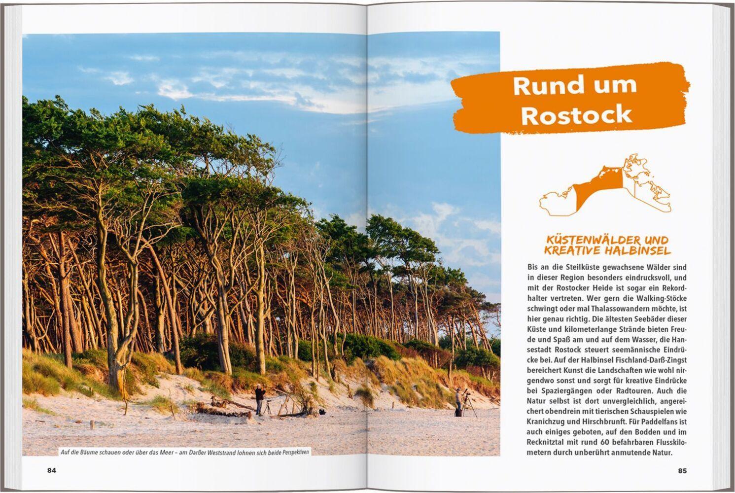 MARCO POLO OUTDOOR GUIDE Reiseführer Ostseeküste Mecklenburg-Vorpommern