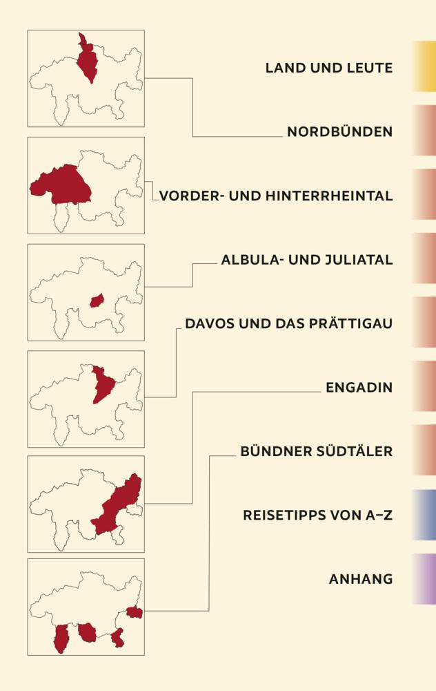 TRESCHER Reiseführer Graubünden