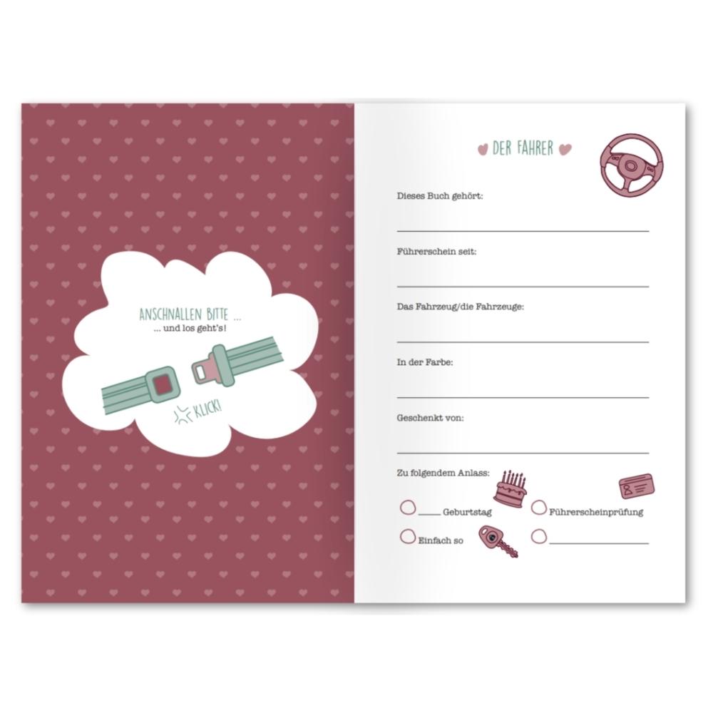 Beifahrer-Gästebuch zum 18. Geburtstag - Girls Edition - Kreatives Auto-Gästebuch für Fahranfänger, Führerschein & Neues Auto