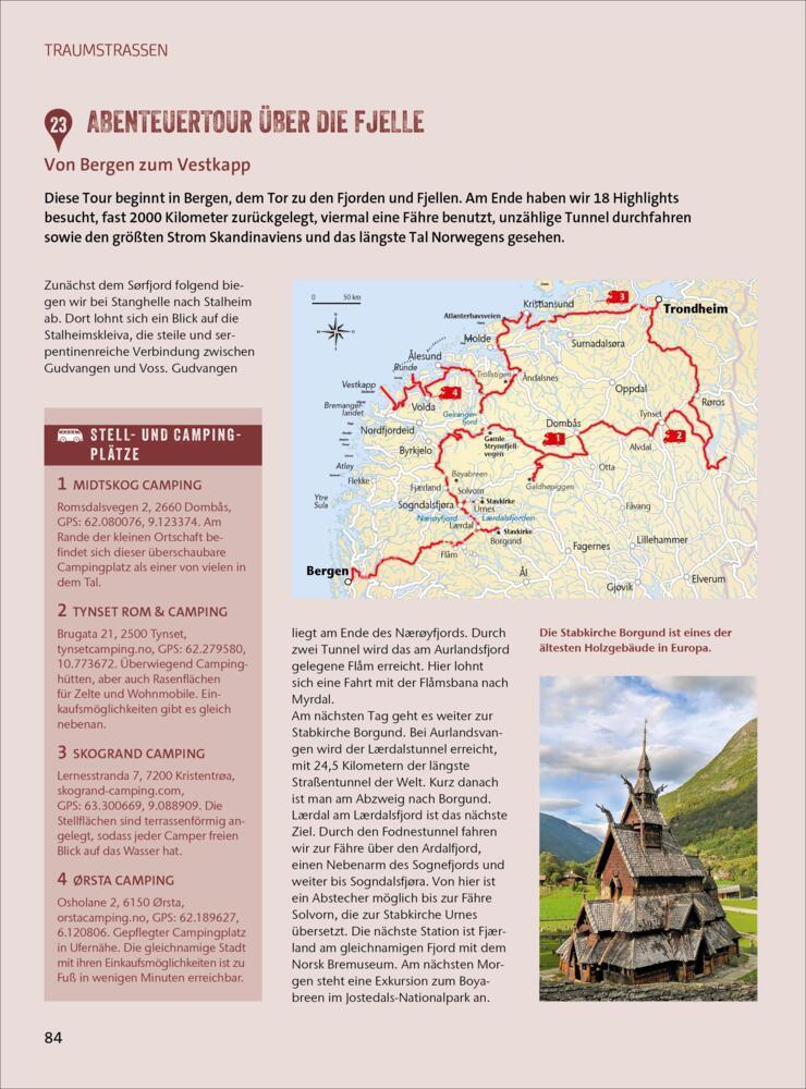 Das Wohnmobil Reisebuch Norwegen