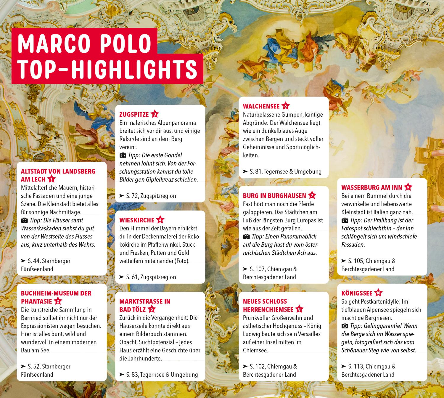 MARCO POLO Reiseführer Oberbayern