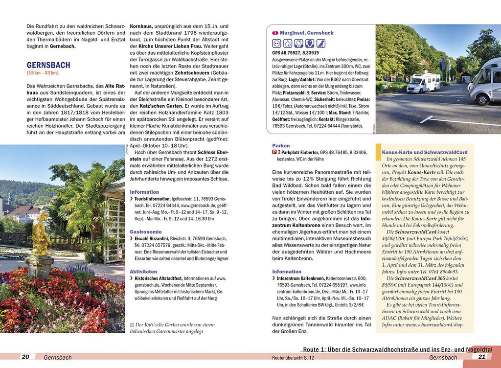 Reise Know-How Wohnmobil-Tourguide Bodensee, Schwarzwald und Schwäbische Alb  mit Oberschwäbischer Barockstraße und Württembergischem Allgäu
