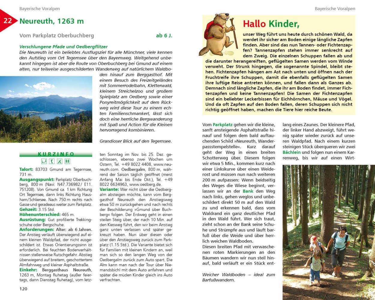 ErlebnisWandern mit Kindern Münchner Berge