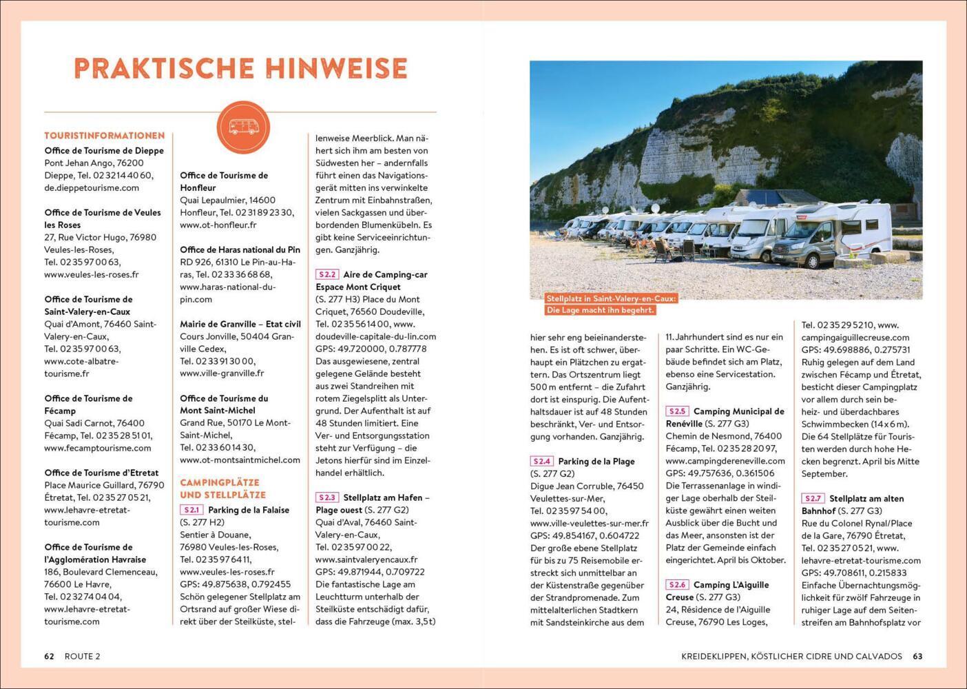 Frankreich mit dem Wohnmobil Die schönsten Routen von der Normandie über die Côte d'Azur nach Korsika