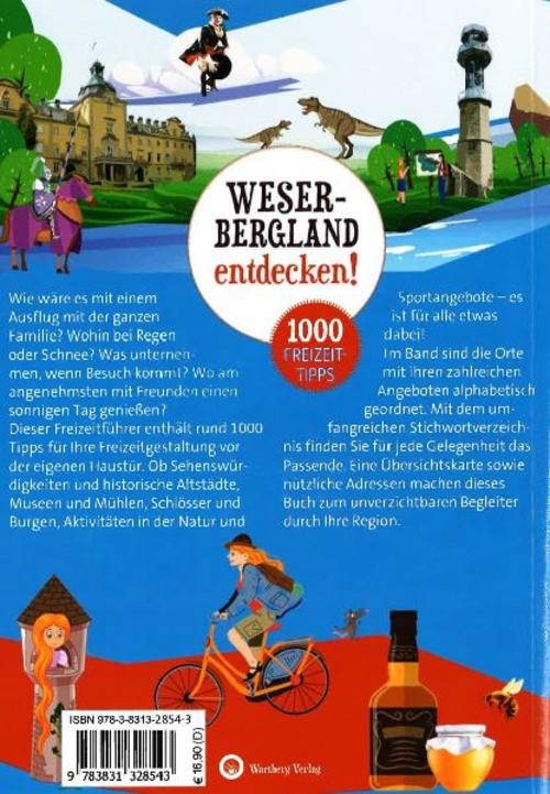 Weserbergland entdecken! 1000 Freizeittipps : Natur, Kultur, Sport, Spaß
