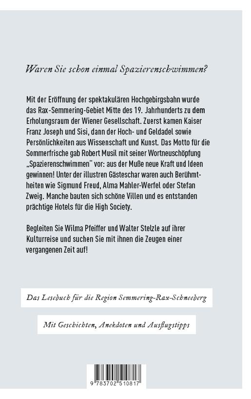 Spazierenschwimmen zwischen Rax und Semmering