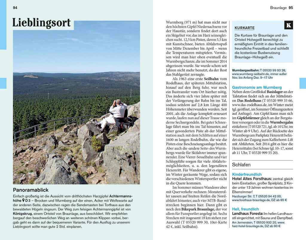 DuMont Reise-Taschenbuch Harz