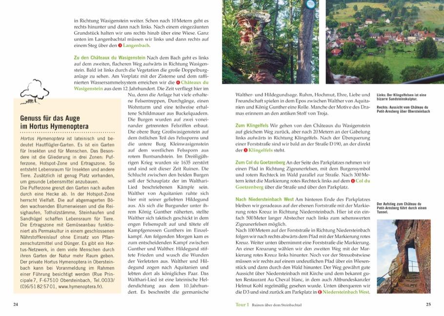 Wandergenuss Elsass und Vogesen