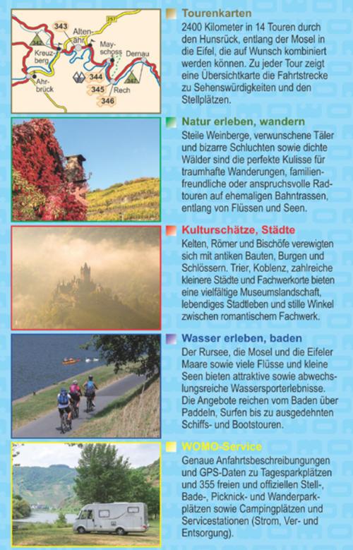 Mit dem Wohnmobil durch den Hunsrück entlang der Mosel in die Eifel