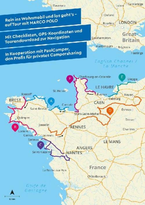 MARCO POLO Camper Guide Bretagne & Normandie