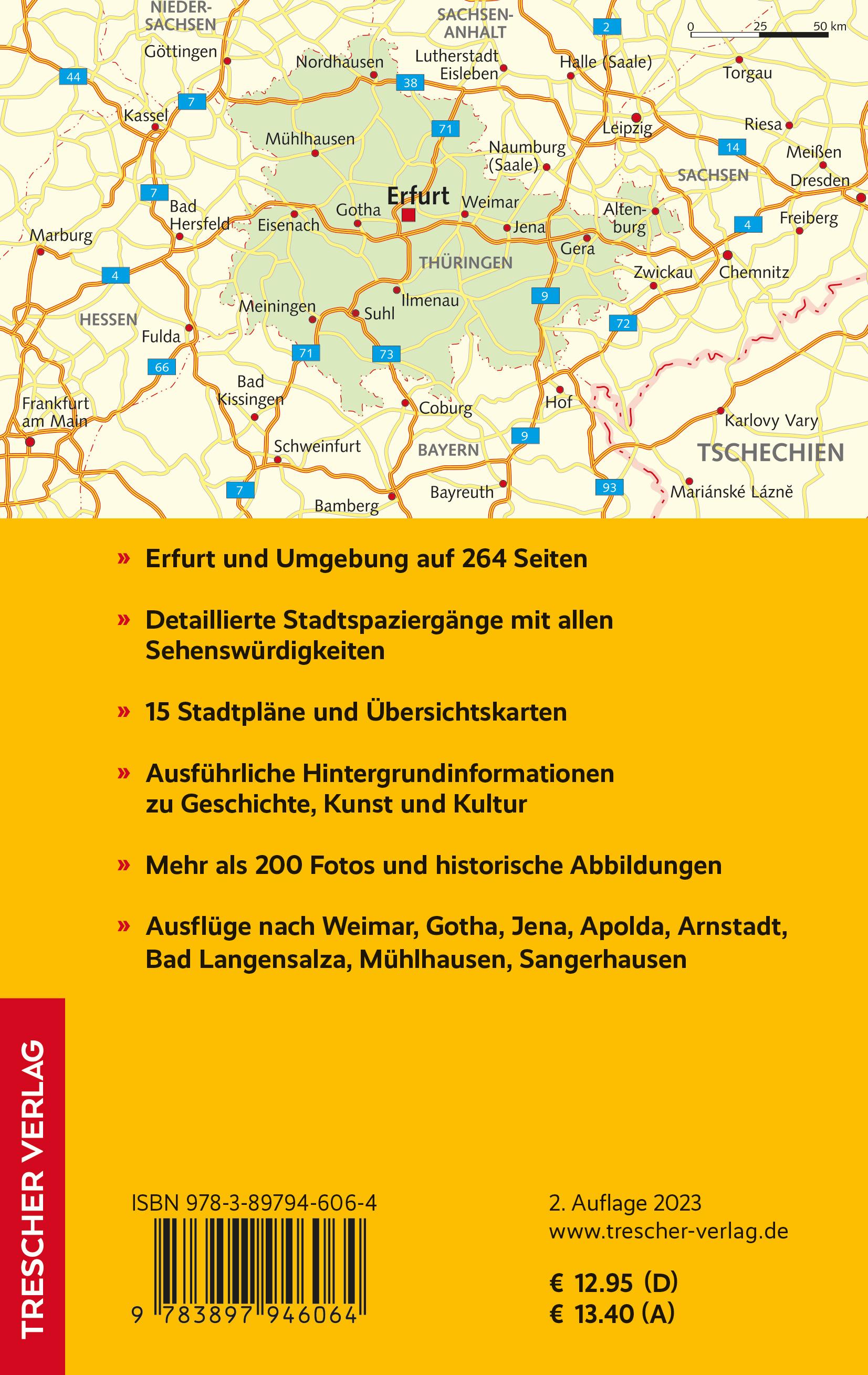 TRESCHER Reiseführer Erfurt