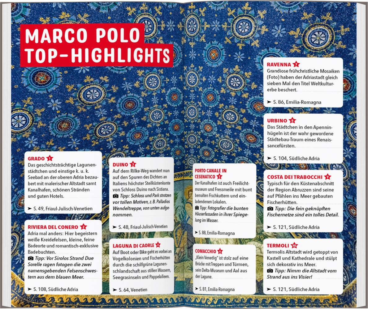 MARCO POLO Reiseführer Italienische Adria
