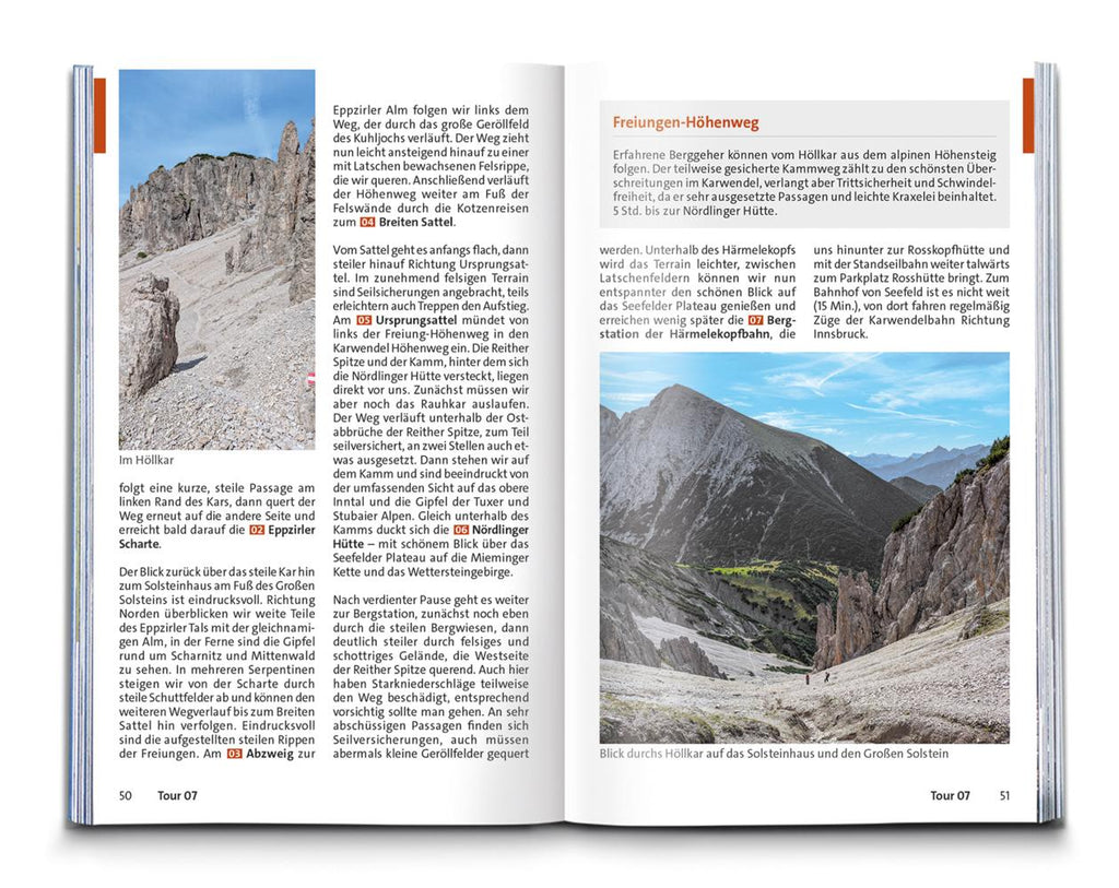 KOMPASS Wanderführer Innsbruck und Umgebung, Karwendel, Tuxer Alpen, Sellrain und Mieminger Kette, 60 Touren mit Extra-Tourenkarte