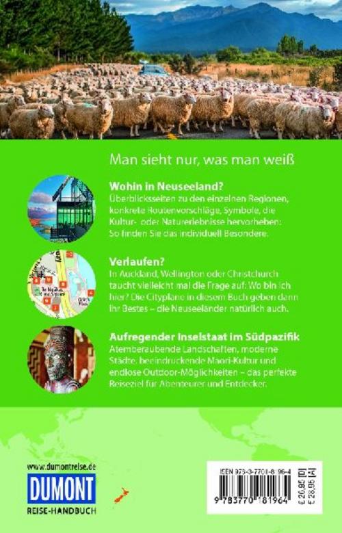 DUMONT Reise-Handbuch Reiseführer Neuseeland