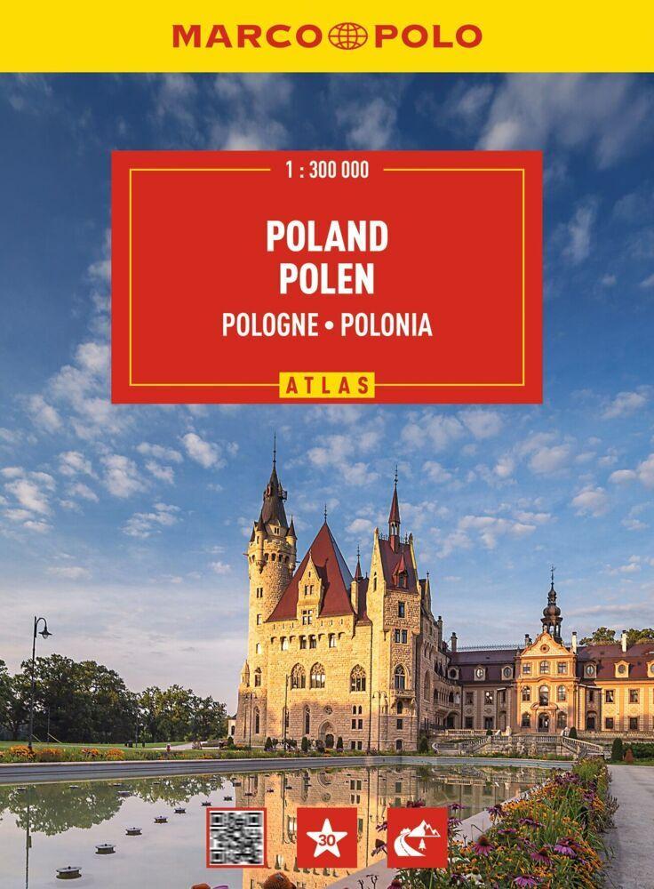 MARCO POLO Reiseatlas Polen 1:300.000