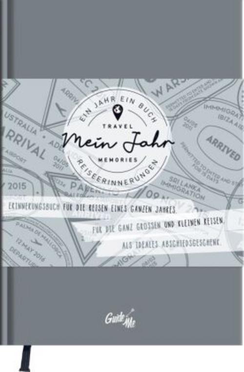 GuideMe Reisetagebuch Travel Memories \"Mein Jahr\"