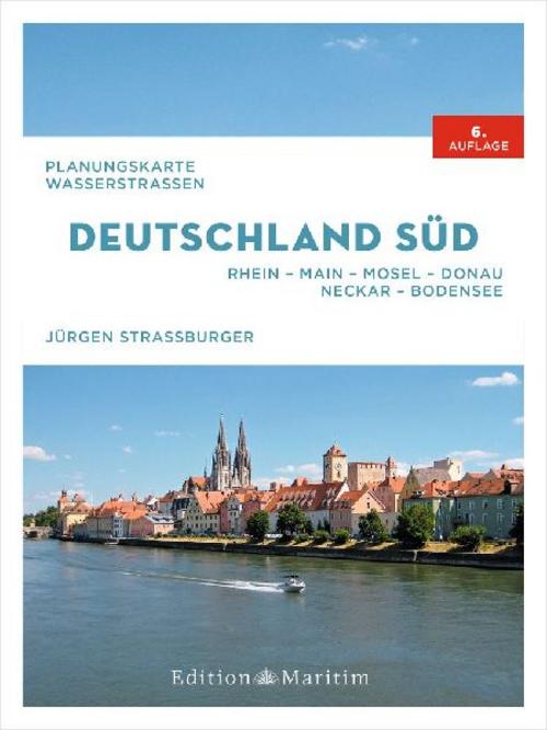 Planungskarte Wasserstraßen Deutschland Süd
