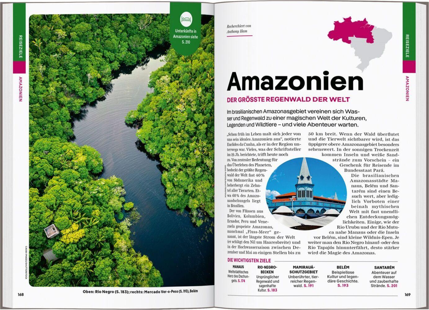 LONELY PLANET Reiseführer Brasilien