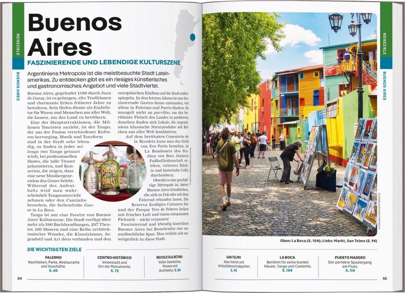LONELY PLANET Reiseführer Argentinien