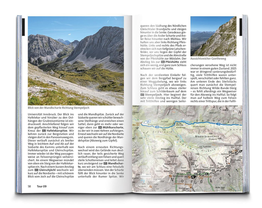 KOMPASS Wanderführer Innsbruck und Umgebung, Karwendel, Tuxer Alpen, Sellrain und Mieminger Kette, 60 Touren mit Extra-Tourenkarte