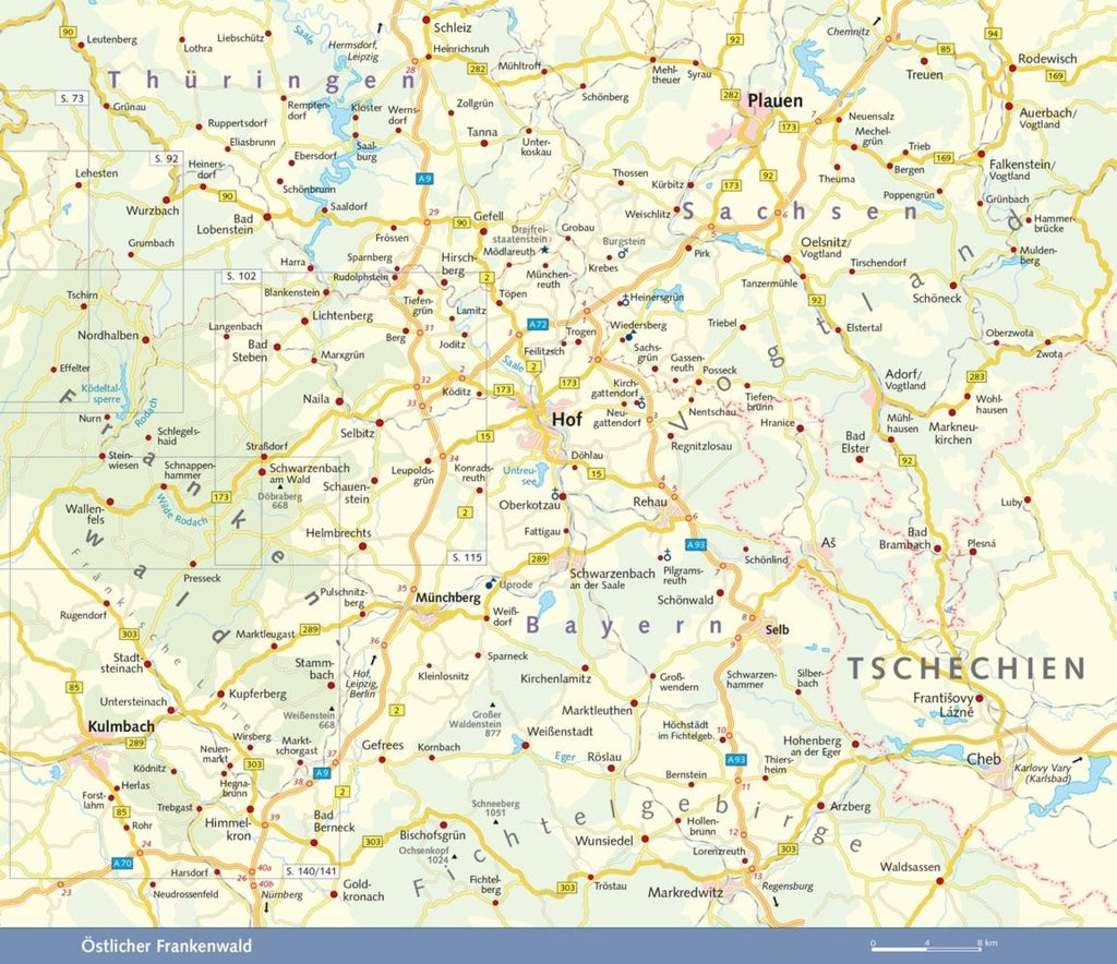 TRESCHER Reiseführer Frankenwald