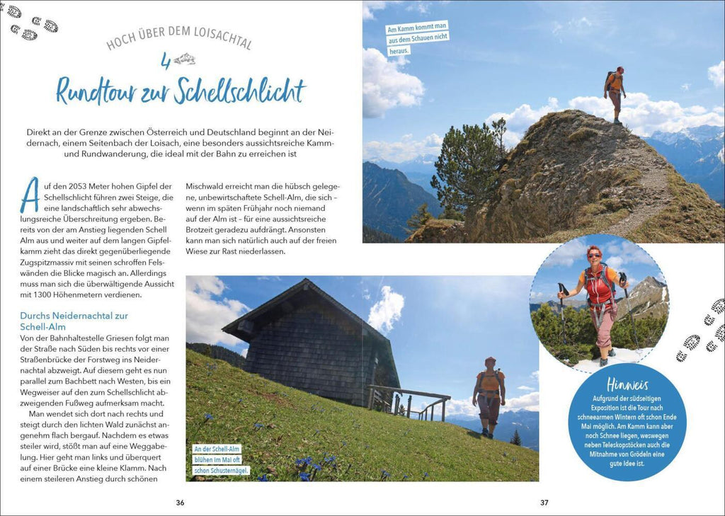 Wanderungen für jede Jahreszeit Ammergauer Alpen