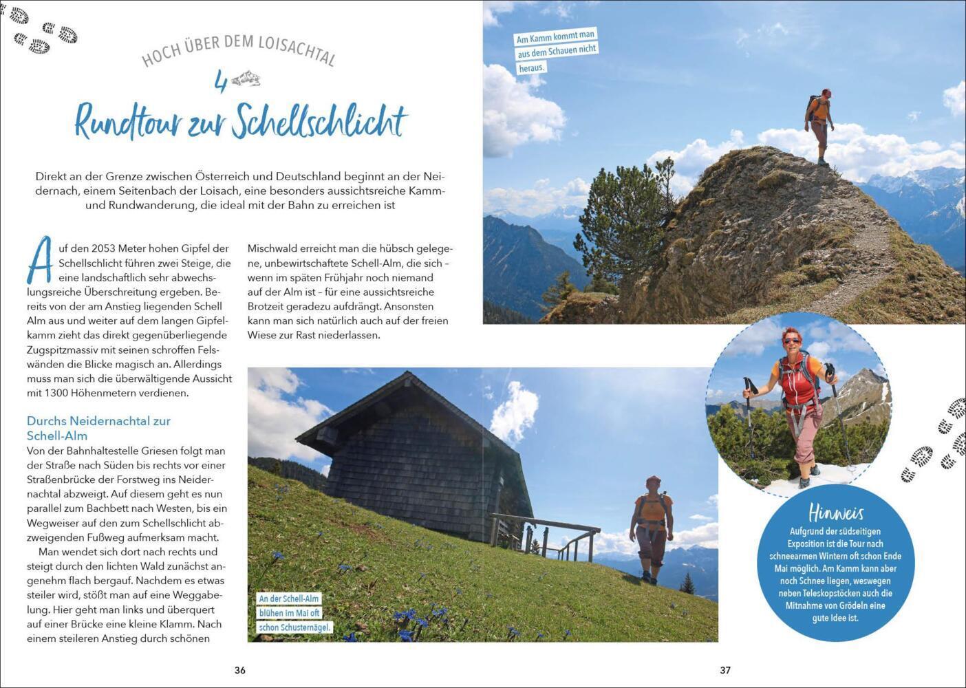 Wanderungen für jede Jahreszeit Ammergauer Alpen