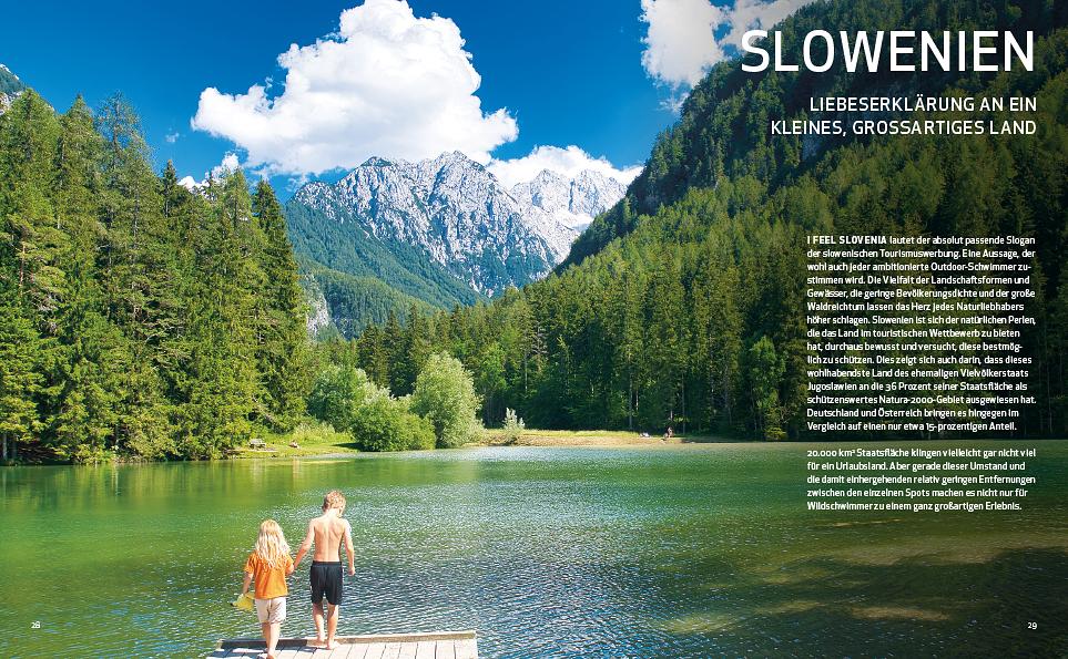 Wild Swimming Kroatien und Slowenien