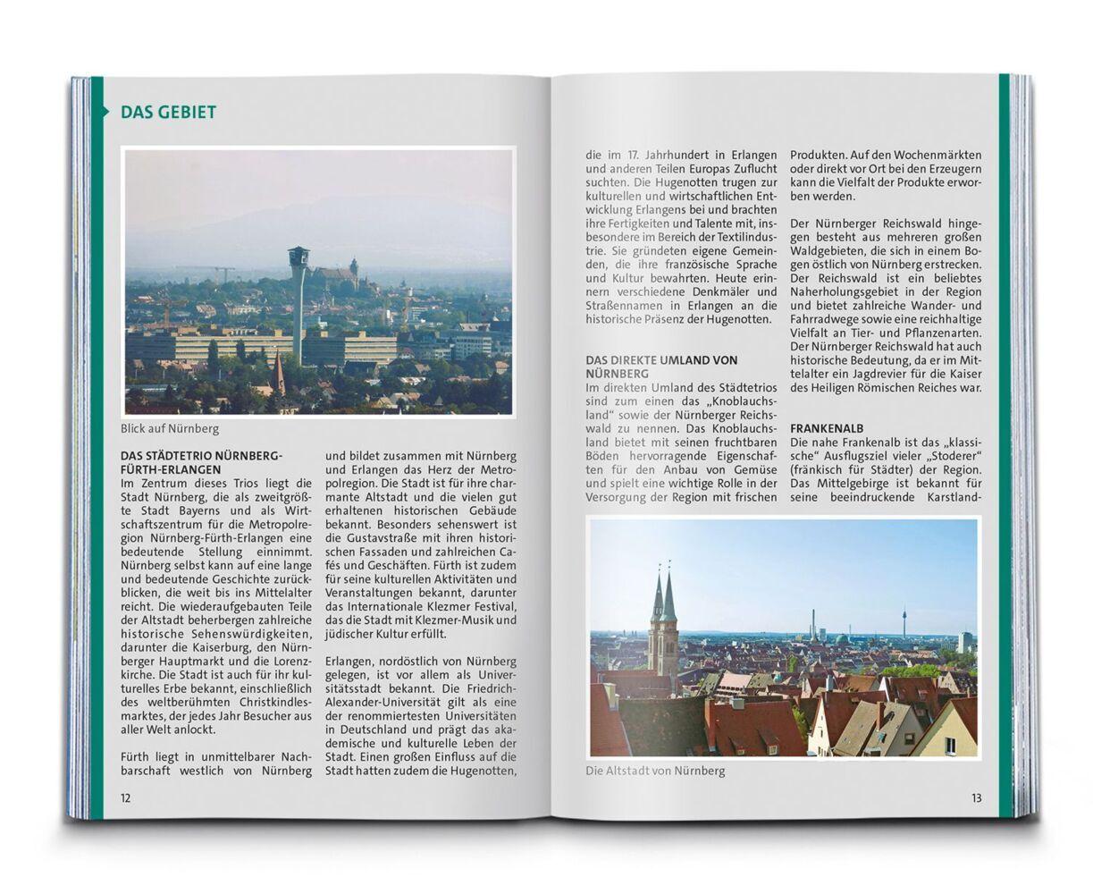 KOMPASS Wanderführer Nürnberg, Frankenalb, Frankenhöhe, Steigerwald, Fränkisches Seenland, 55 Touren mit Extra-Tourenkarte