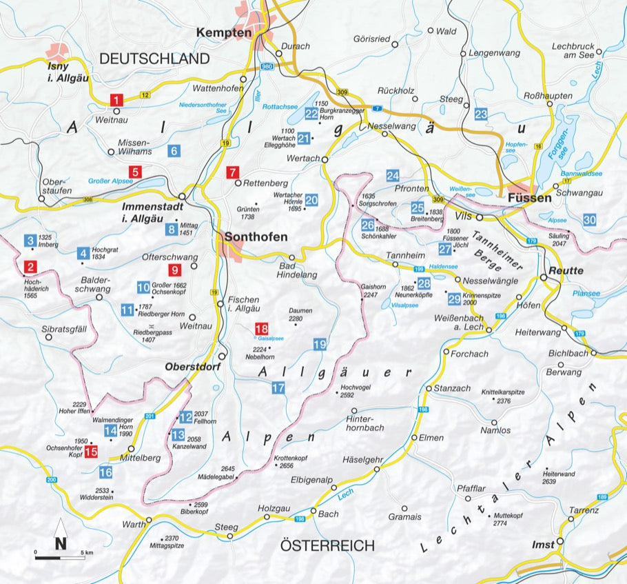 Das Allgäu für Wandermuffel