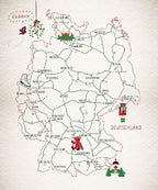 Glücksorte rund um Weihnachten in Deutschland