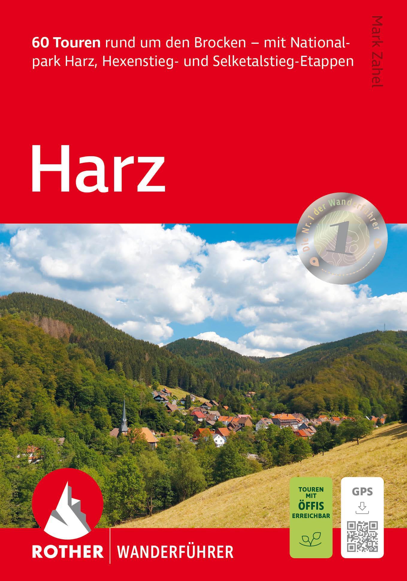 ROTHER Wanderführer Harz, Rother Wanderführer