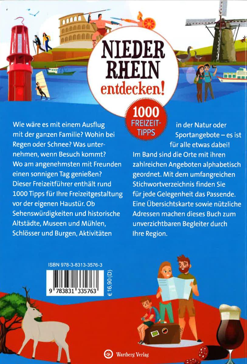 Niederrhein entdecken! 1000 Freizeittipps : Natur, Kultur, Sport, Spaß