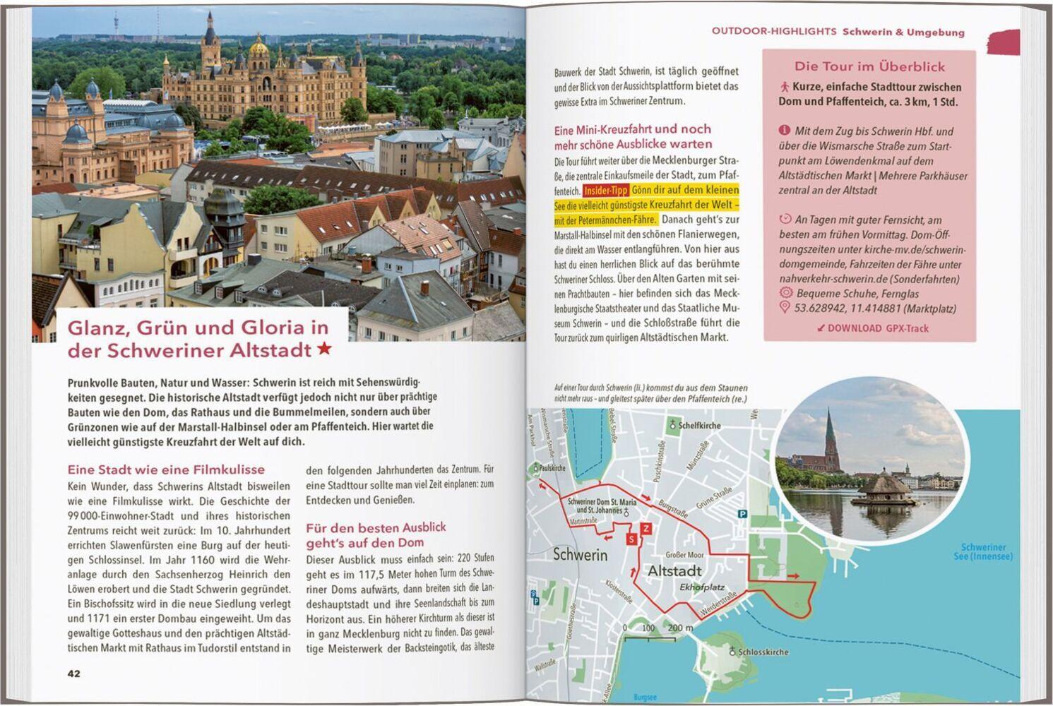 MARCO POLO OUTDOOR GUIDE Reiseführer Mecklenburgische Seenplatte