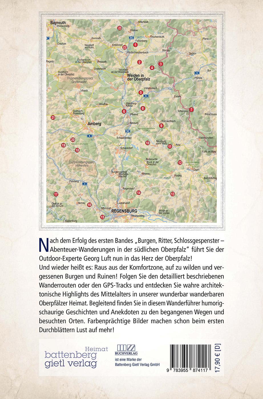 Burgen-Wanderungen im Herzen der Oberpfalz