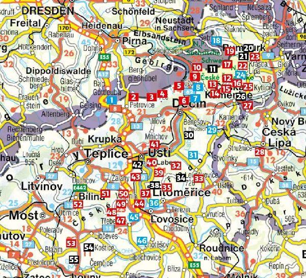 ROTHER Wanderführer Böhmische Schweiz. 55 Touren im tschechischen Teil des Elbsandsteingebirges - mit Böhmischem Mittelgebirge