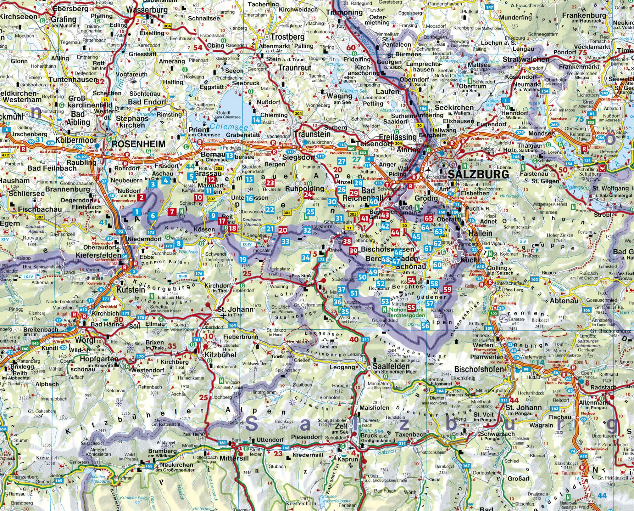Leichte Wanderungen Chiemgau - Berchtesgadener Land